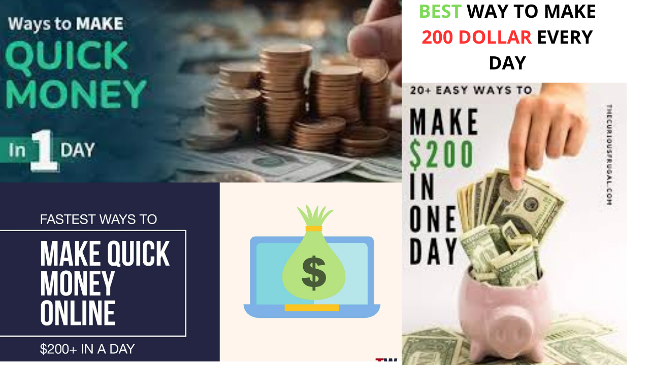 Earn $200 Fast